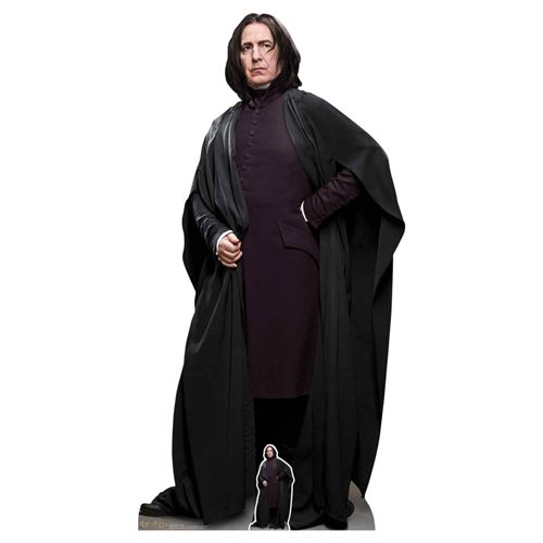 Mini Figurine en carton Professeur Rogue en habit de sorcier Film Harry Potter 91 CM