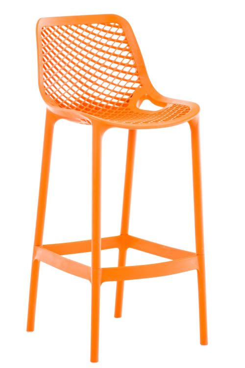 Non Communiqué Orange Clp Tabouret De Bar Extérieur Air