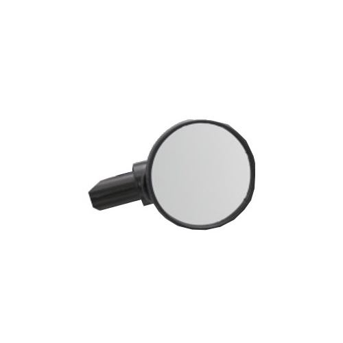 Busch + Müller Petit miroir rond noir 55 MM