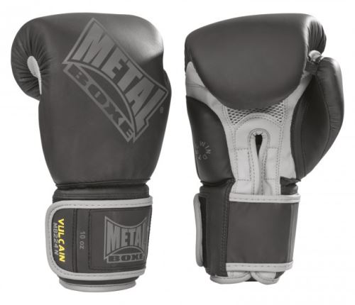 Gants de boxe Métal boxe Vulcain-12 oz-Noir-12 oz--12 oz-Noir--------------Noir-