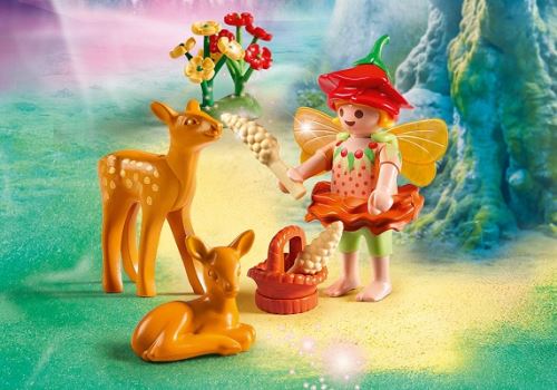 Playmobil Fairies 9141 Fée avec faons
