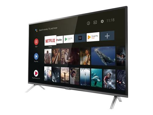 Thomson 32HE5606 - 32 diagonale klasse (31.5 zichtbaar) LED-tv - Smart TV - Android TV - 720p 1366 x 768 - zwart