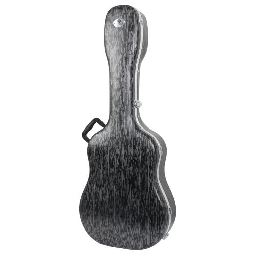 Fazley GC-AC500BL étui pour guitare folk Black Linellae