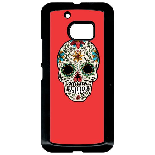 Coque Htc 10 Crane Couleurs Fond Rouge