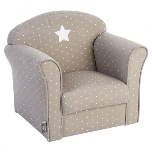 Atmosphera Kids - Fauteuil enfant Classique - Taupe