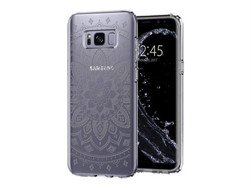 Spigen Liquid Crystal - Achterzijde behuizing voor mobiele telefoon - thermoplastic polyurethaan (TPU) - glanzend helder - voor Samsung Galaxy S8