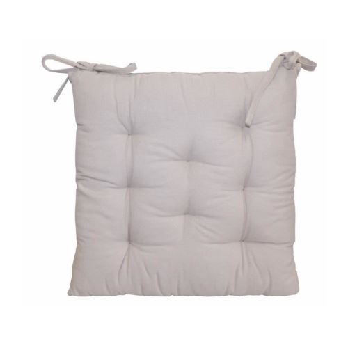 Galette de chaise 8 points 40x40x4 cm LIN