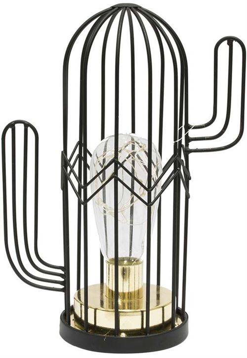 The Home Deco Factory - Lampe à poser cactus filaire 18 cm