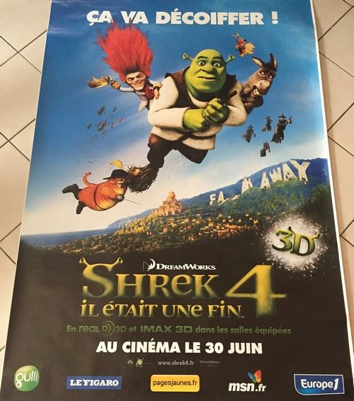 Shrek 4 - 120x175 cm - AFFICHE / POSTER