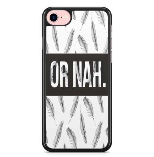 Coque Fifrelin pour iPhone 7 et iPhone 8 Or Nah Feathers Plumes