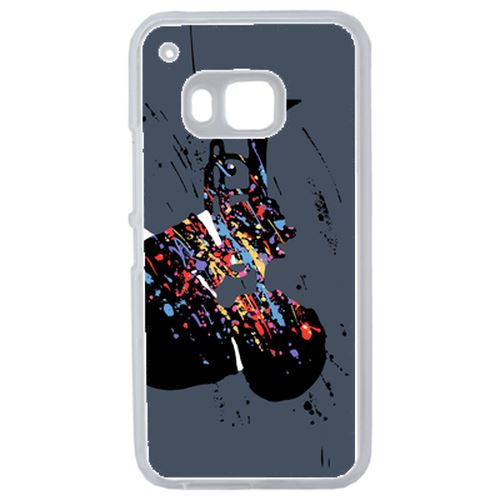 Coque Trompette Jazz Abstrait Compatible Htc One 2 M9 Transparent