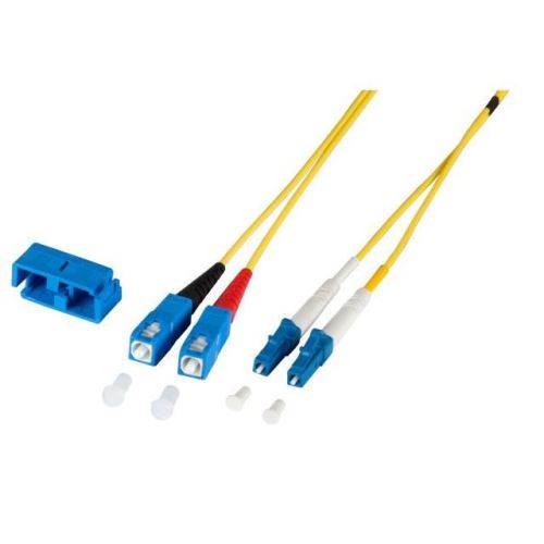 EFB Elektronik O0360.50, 50 m, OS2, LC, SC, Mâle-Mâle, Jaune