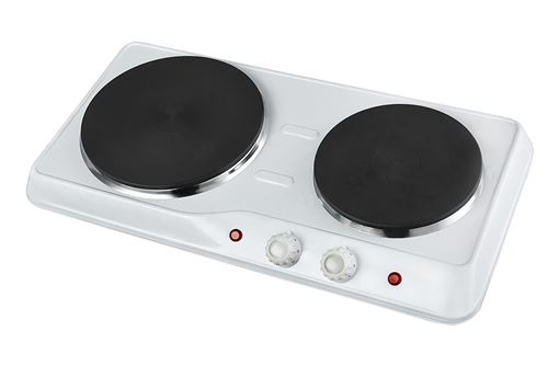 TKG DKP 1002 W KALORIK Plaque de cuisson double Blanc 2500 W