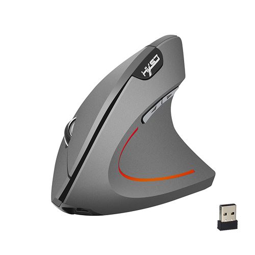 Docooler - Souris verticale ergonomique sans fil - 2400 DPI - Rechargeable - Image 2