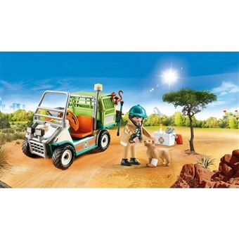 Playmobil Family Fun 70346 Vétérinaire et véhicule tout-terrain