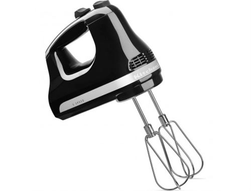 KitchenAid Classic 5KHM5110EOB - Batteur à main - 85 Watt - noir onyx