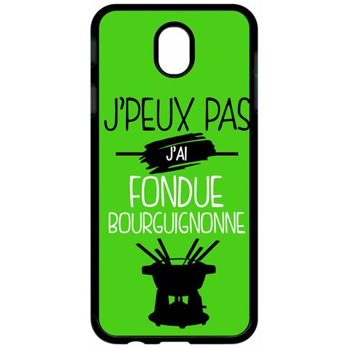 Coque samsung galaxy j7 2017 (j730) j peux pas j ai fondue bourguignonne 4