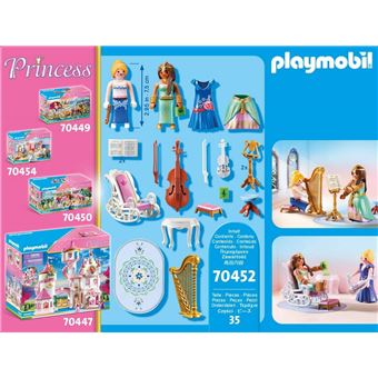 Playmobil Princess 70452 Salle de musique