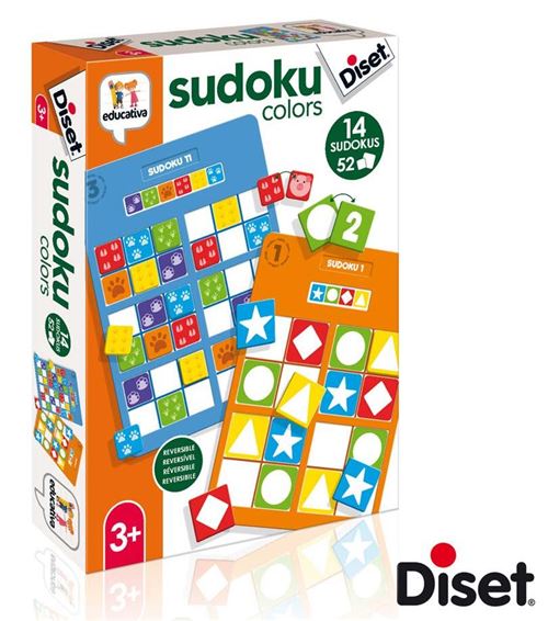 Sudoku Colors Educatif Diset +3 ans