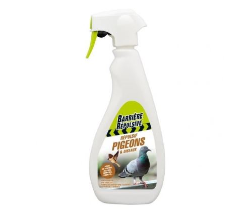 Barriere repulsive repulsif pigeons + oiseaux - pret a lemploi - 750ml