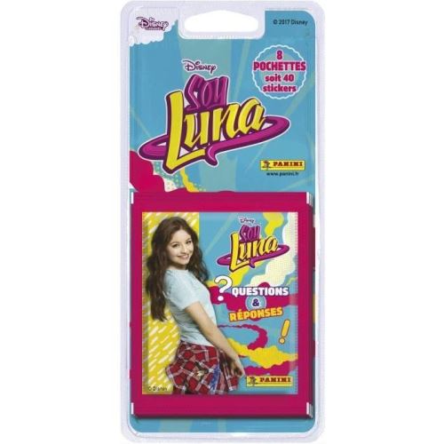 Soy luna 8 pochettes - 40 stickers a collectionner panini 2324-038