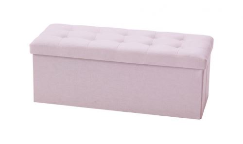 Kid's Concept banc de rangement 72 litres rose clair