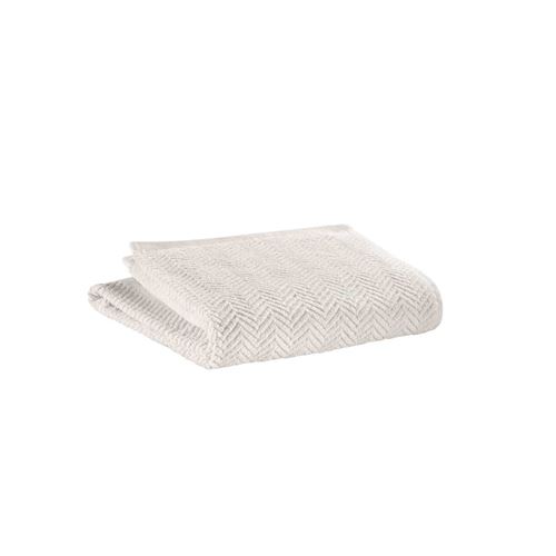 Drap de Bain Roberto ciment 100 x 180 cm Vivaraise