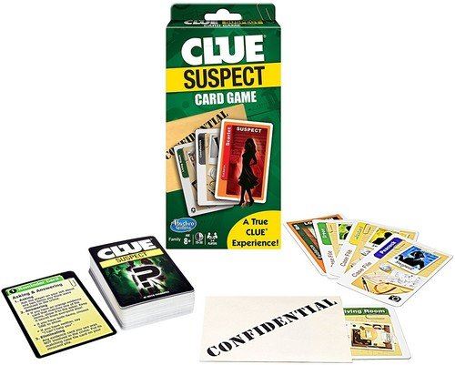 Jeu de cartes Clue Suspect - Tout le plaisir de Clue - en quelques minutes