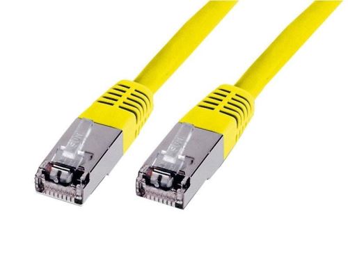 DIGITUS Premium - verbindingskabel - 0.5 m - geel