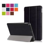 Étui Folio Violet Effet Grainé Pour IPad 9.7'' 2017 - Protection Complète Novago - NEUF