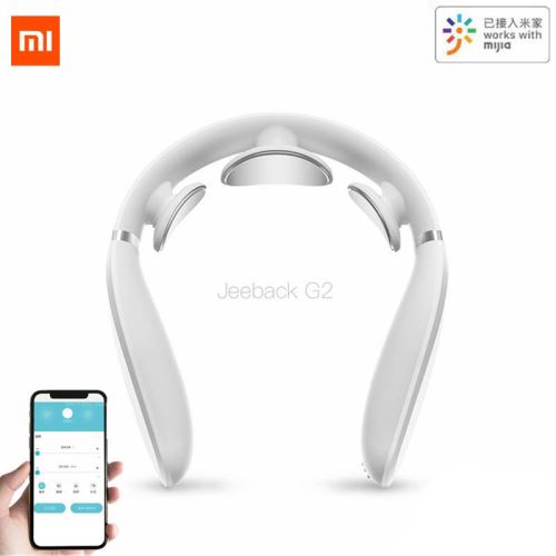 Masseur De Cou Xiaomi Youpin Jeeback G2 Sans Fil avec Mijia App Blanc