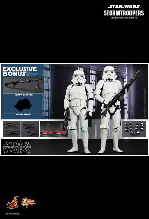 Figurine Hot Toys MMS268 - Star Wars 4 : A New Hope - Stormtroopers