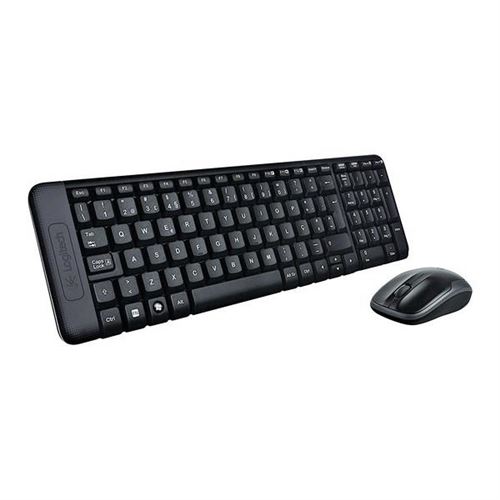 Logitech Wireless Combo MK220 - toetsenbord en muis set - Spaans