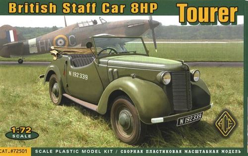 British Staf Car 8hp Tourer - 1:72e - Ace