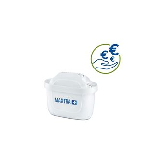 Cartouche De Filtre À Eau Maxtra+, Blanche, Plastique, Blanc, Lot De 6