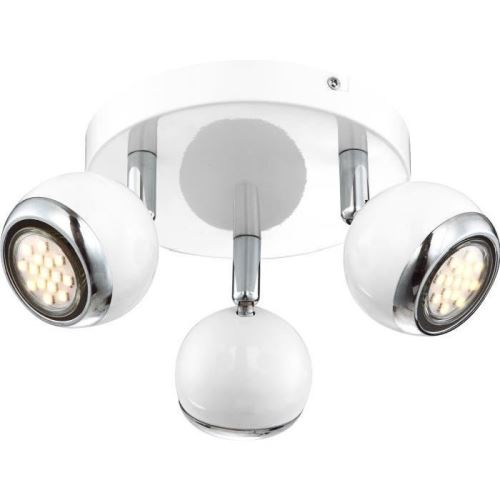 GLOBO Spot LED L18 x l18 x h13 cm - Blanc