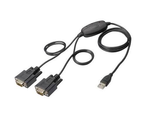 Câble USB 2.0 vers 2x RS232 Digitus 1,5 m Noir - Image 5