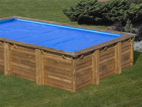 Bache A Bulles Pour Piscine Bois Rectangulaire 6 00 X 4 00 M Sunbay Accessoires Piscines Spa Et Jacuzzis Achat Prix Fnac