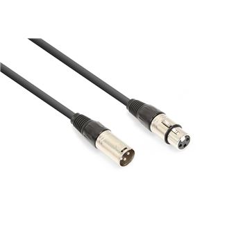 4 95 Sur Vonyx Cable Audio Cordon Xlr Male Xlr Femelle 12m Ideal Pour Relier Vos Enceintes De Sonorisation Cables Et Cordons Top Prix Fnac