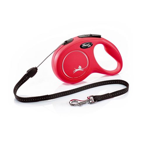 Flexi New Classic Seil rot S, 8 m, 12 kg