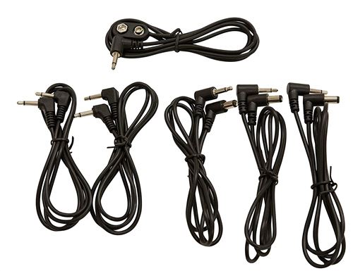 SKB 1SKB-PS-AC2 Kit de Câbles adaptateurs pour Pedalboard 9 V Noir