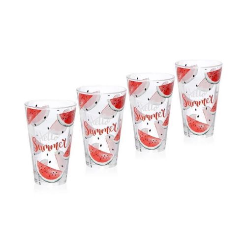 CERVE A04728/01 4 verres limonade 31 cl - Pasteque