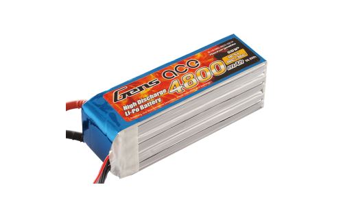 Gens Ace 4800mAh 18.5V 18/36C 5S1P Lipo Battery Pack