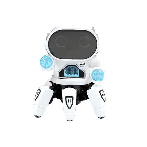 Nouveau Six-Claw Musique Danse Enfants Électrique Robot Cadeau D'Anniversaire Wj082