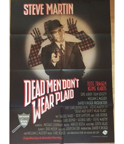 Dead men Don't Wear Plaid AFFICHE CINEMA ORIGINALE