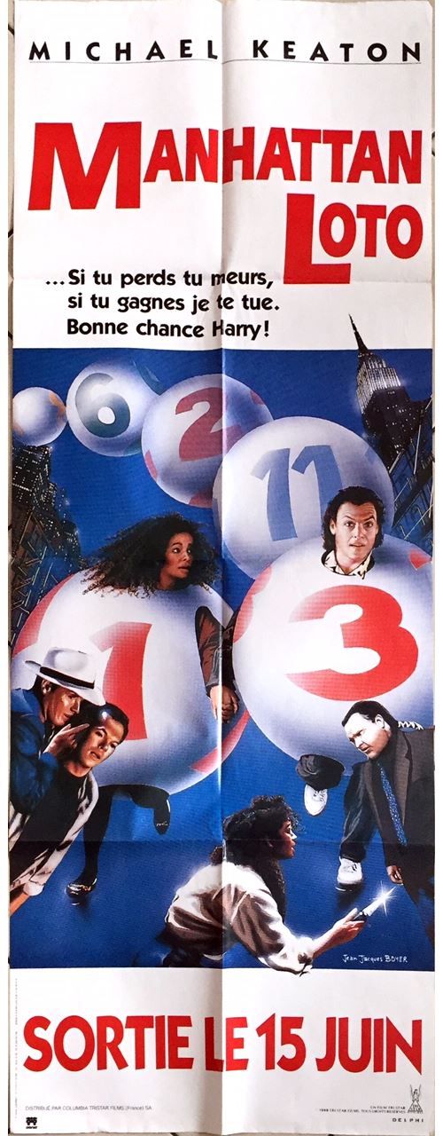 Manhattan Loto AFFICHE CINEMA ORIGINALE