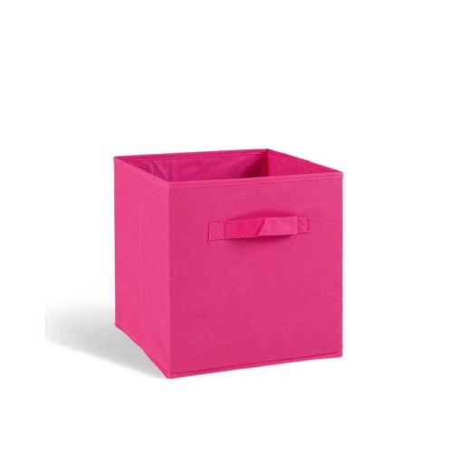 compo tiroir de rangement tissu fuchs 27x27x28 cm