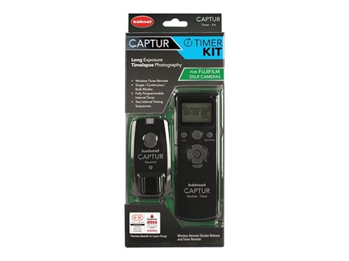 Hähnel 1000.719.0 – Kit de récepteur et module Timer (compatible avec appareils photo Fujifilm)