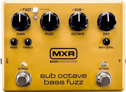 Effets Guitares MXR - SUB OCTAVE BASS FUZZ M287