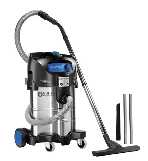 Nilfisk Attix 40–01 PC Inox, Gewerbe, bleu, 107413593